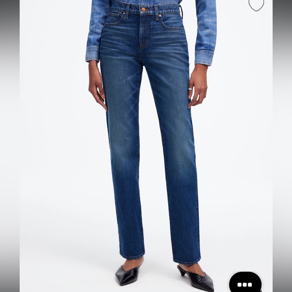 Madewell The 90s Midrise Straight Jean Size 27 Tall